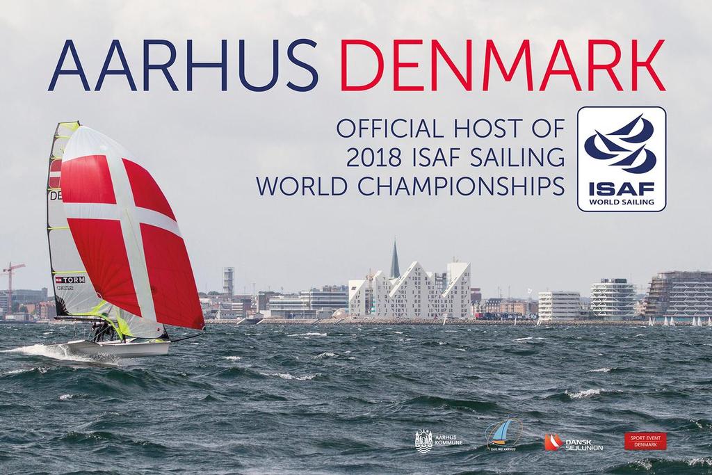 ISAF Worlds 2018, Aarhus official host poster © Dan Ibsen